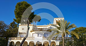 Villa Elisa herritage houses in Benicassim shoreline of Castellon