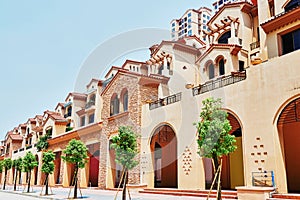 Villa house construction site apartment building