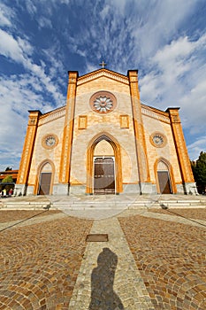 Villa italy church varese the old door entrance and