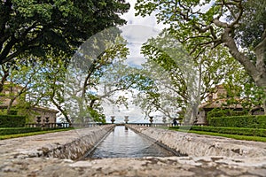 Villa Lante Bagnaia stone table