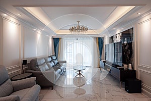 Grandeur and Luxury: Inside a Stunning Villa Living Room