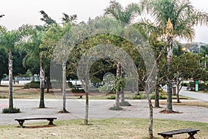Villa-Lobos Park in San Paulo Sao Paulo, Brazil Brasil