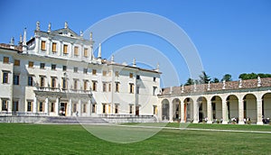 Villa Manin facade and porch