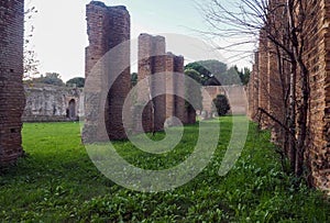 The Villa of Maxentius in Rome, Italy