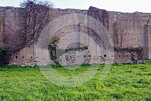 The Villa of Maxentius in Rome, Italy