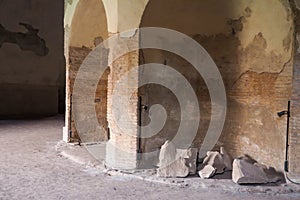 The Villa of Maxentius in Rome, Italy