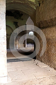 The Villa of Maxentius in Rome, Italy