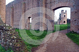 The Villa of Maxentius in Rome, Italy