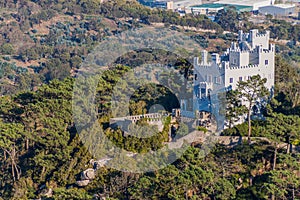 Villa at Monte Sereno hill in Sintra, Portug photo