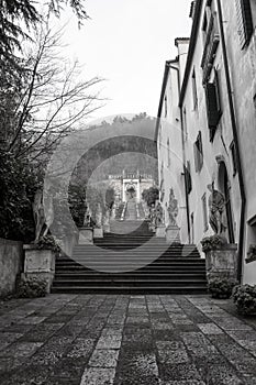 Villa Nani Mocenigo in Monselice, Padua, Veneto, Italy. Monument in the historic center.