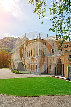 Villa Olmo near the Como lake. photo