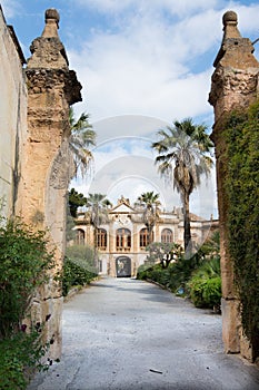 The Villa Palagonia in Bagheria, Palermo,  Sicily, Italy
