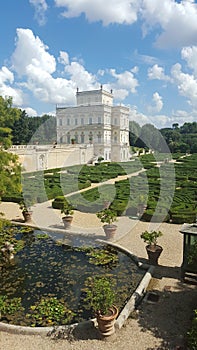 Villa Pamphili with gardens in Rome, Italy