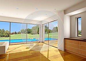 Villa rendering