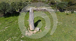 Villa Sant\'Antonio, Necropoli di Is Forrus e menhir di Monte Corru Tundu photo