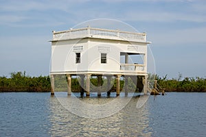 Villa on Stilts, Tonle Sap lake, Cambodia