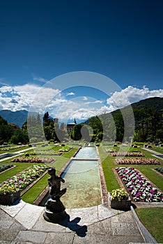 Villa Taranto botanical gardens, Lake Maggiore, Italy