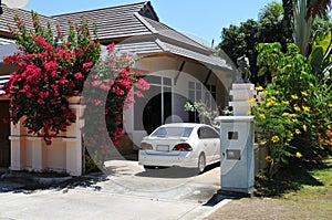 Villa in tropics