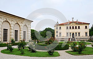 Villa Valmarana or dwarves in Monti Berici near Vicenza Italy