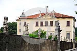 Villa Valmarana or dwarves in Monti Berici near Vicenza Italy