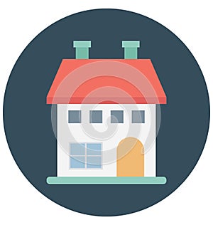 Villa Vector Icon Which can easily modify or edit