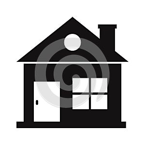 Villa Vector Icon which can easily modify or edit