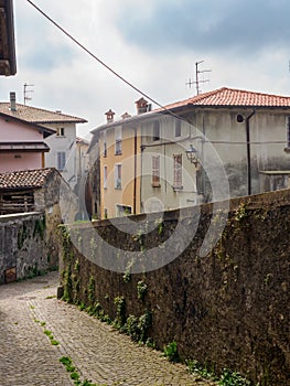 Villa Vergano, old village in the Lecco province, Italy photo