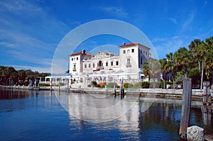 Villa Vizcaya Museum view