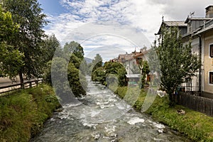 Villabassa (Niederdorf) Rienza river