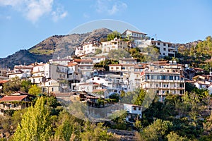 Village of Agros. Limassol District, Cyprus