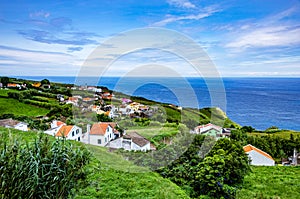 Village Ajuda da Bretanha, SÃÂ£o Miguel Island, Azores, Portugal, Europe photo