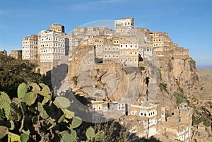 The village of Al-Hajjarah on Haraz mountains