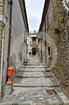 The village of Albano di Lucania in Basilicata, Italy.