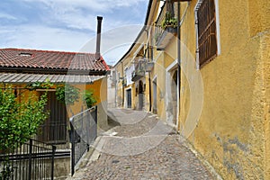 The village of Albano di Lucania in Basilicata, Italy.