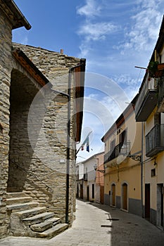 The village of Albano di Lucania in Basilicata, Italy.