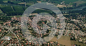 Village along the Garonne