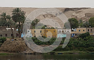 Village along Nile, Egypt