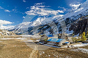 Village on the Annapurna trek