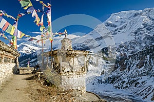 Village on the Annapurna trek