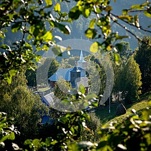 Village in the Apuseni Mountains