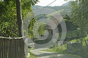 Village in Apuseni Mountains, Romania