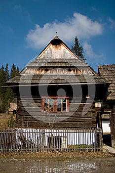 Village architecture in Slovakia