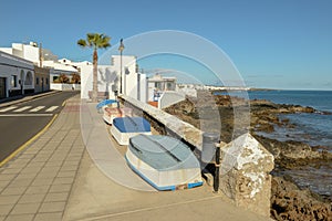 The village of Arrieta on Lanzarote island, Spain photo