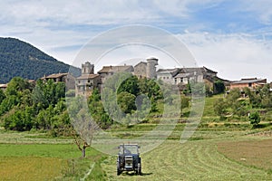 Village of Arro, Sobrarbe, Huesca province, photo