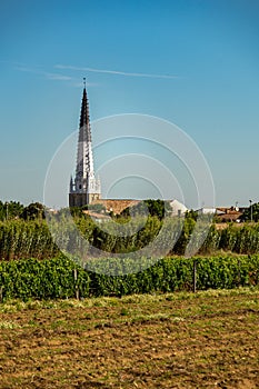 Saint-Etienne church in Ars en Re photo