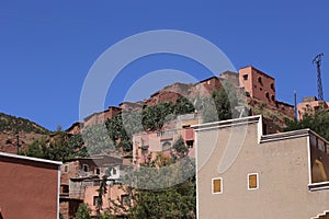 Village Asni, National Park Toubkal in Morocco