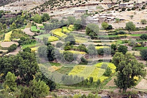 Village in Atlas Mountains, Morocco