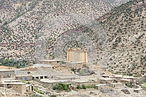 Village in Atlas Mountains, Morocco