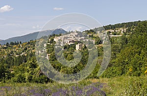 Village Aurel in France photo