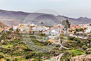 Village In Barranco de Fataga-Gran Canaria, Spain photo